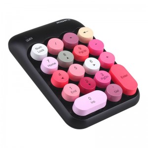 Mofii Wireless Numeric Keypad  X910 Black+Red