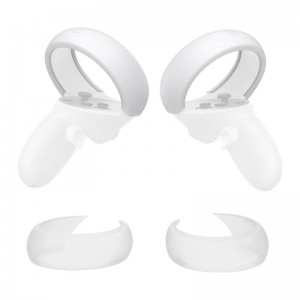 Kiwidesign Controller Protective Cover Kiwi Design Q26-2.1 for Meta Quest 2 White