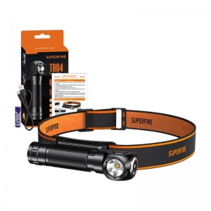 Superfire 2-in-1 Headlamp Superfire TH04, 600lm, USB-C