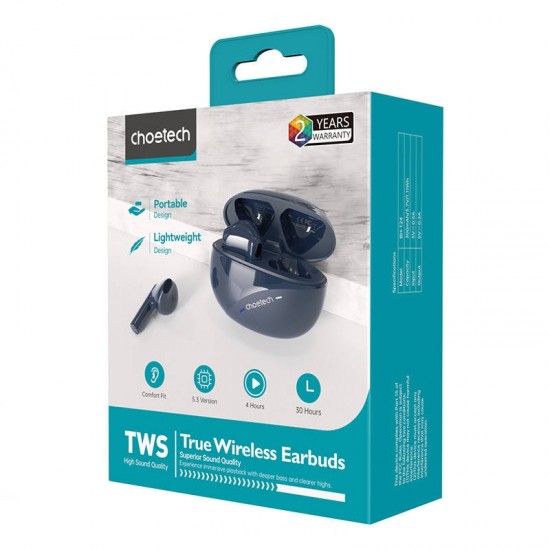 Choetech TWS Earphones Choetech BH-T24 (dark blue)