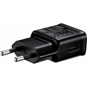 Samsung EP-TA20EBE Adaptīvs - Universāls 15W Lādētājs USB 2A Ligzdas Melns (OEM)