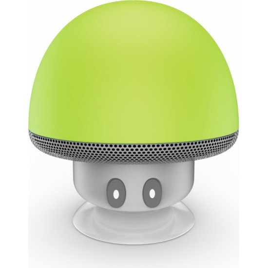 Setty Funny Mushroom 3W Bluetooth Колонка 280mAh с встроенным микрофоном Green
