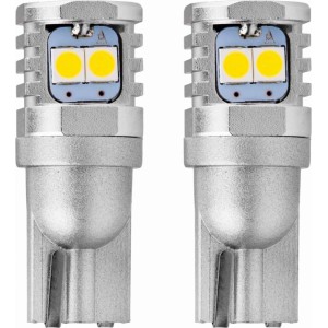 Amio LED bulbs CANBUS 3030 6SMD T10 W5W W10W White 12V/24V