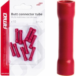 Amio Butt connector tube MPD 1,25 10 pcs