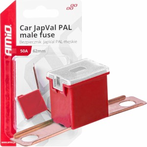 Amio Car JapVal PAL vīriešu drošinātāji 62mm 50A AMIO-03429