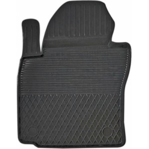 Mat-Gum Rubber car mat MG Octavia II, Golf 5 i 6 front, model - (CX LEFT)