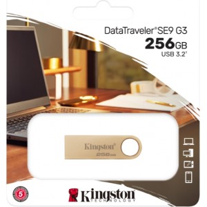 Kingston DTSE9G3 Data Traveler Zibatmiņa 256GB / USB3.2 Gen1