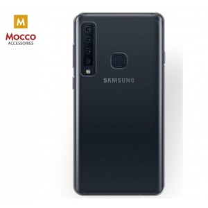 Mocco Ultra Back Case 0.3 mm Aizmugurējais Silikona Apvalks Priekš Samsung A920 Galaxy A9 (2018) Caurspīdīgs