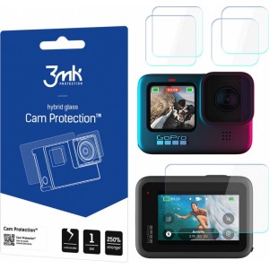 3MK Camprotect Зашитное Стекло для GoPro Hero 9 / 10