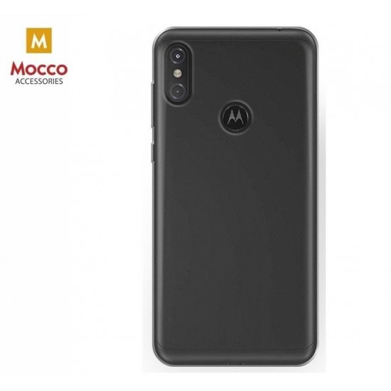 Mocco Ultra Back Case 0.3 mm Силиконовый чехол для Motorola One / P30 Play Прозрачный