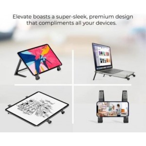 Promate Elevate Подставка для ноутбука, планшета или смартфона