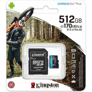 Kingston Canvas Go Atmiņas Karte 512GB