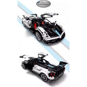 Rastar Pagani Huayra Rotaļu Automašina Konstruktor 2934gab 1:8