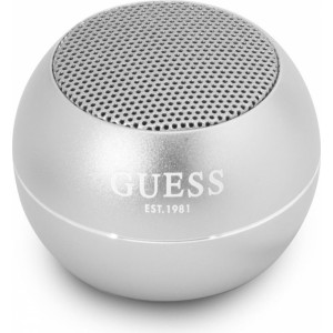 Guess Mini Bluetooth Speaker 3W 4H Silver