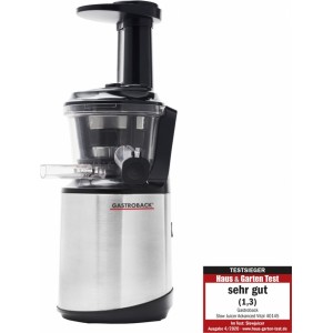 Gastroback 40145 Slow Juicer Advanced Vital