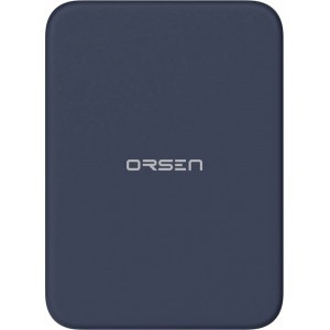 Orsen EW50 Magnetic Wireless Power Bank for iPhone 12 and 13 4200mAh blue