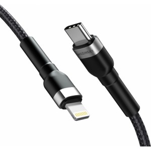 Wozinsky WNBCL2 Lightning / USB-C PD 30W cable 2 m - black
