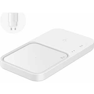 Samsung Wireless Charger Duo EP-P5400TWEGEU inductive charger 15W - white + mains charger + cable