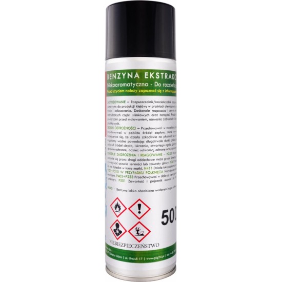 Gsg24 Extraction naphtha in aerosol B-MAX Spray 500ML