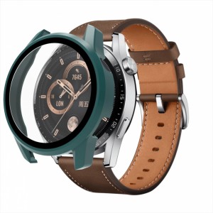 Marka Niezdefiniowana Glass protector for Huawei Watch GT3 42mm - green