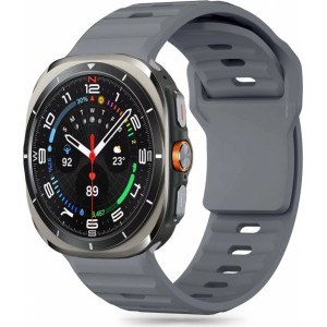 Tech-Protect Silicone Line Strap for Samsung Galaxy Watch Ultra (47mm) - Gray