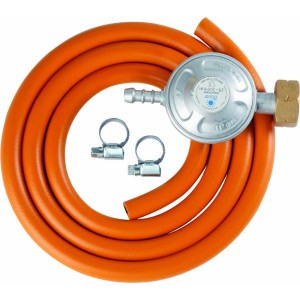 Meva LPG gas cylinder connection kit, reducer 37 mbar, 1.5 m