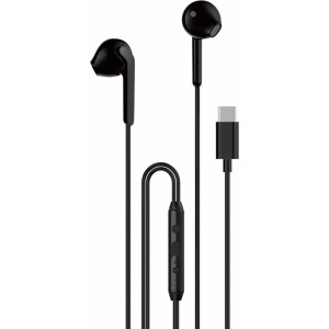 Dudao X3C in-ear wired USB-C headphones 1.2m - black