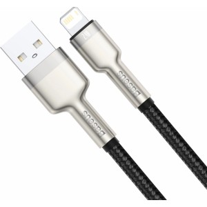 Baseus Cafule Series Metal Data USB-A / Lightning 2.4A cable 1m - black