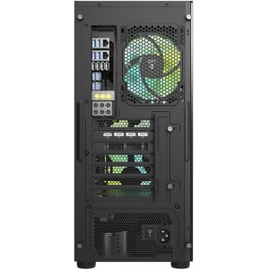 Darkflash DK360 Computer case + 4 ARGB fans (black)