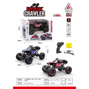 Toys Crawler MONSTER ROCK R/C 1:16 Red