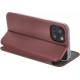 None Smart Diva case for iPhone 15 Plus 6,7" burgundy