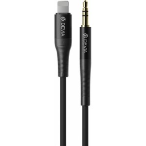 None Devia cable audio Ipure EC619 jack 3,5 mm - Lightning 1,0 m black