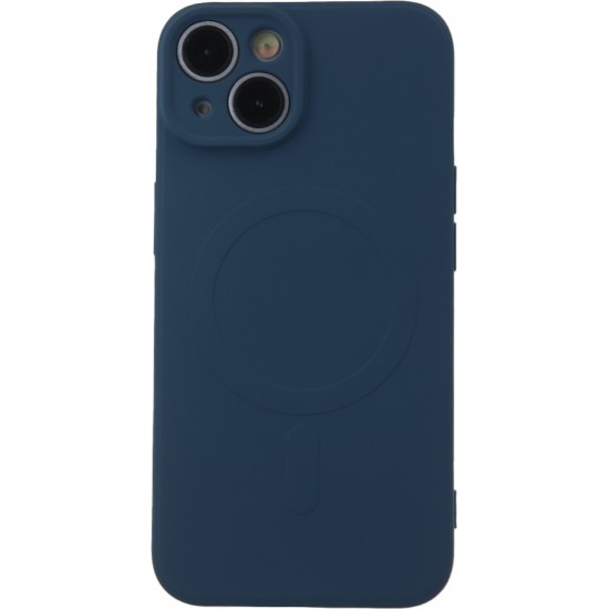 None Simple Color Mag case for iPhone 16 6,1" navy blue