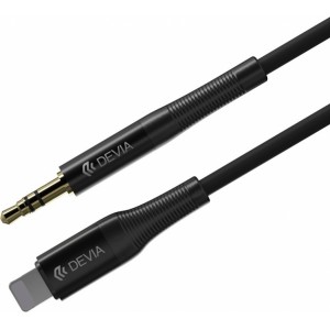 None Devia cable audio Ipure EC619 jack 3,5 mm - Lightning 1,0 m black