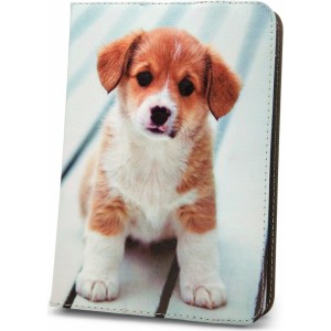 None Universal case Cute Puppy for tablet 9-10``