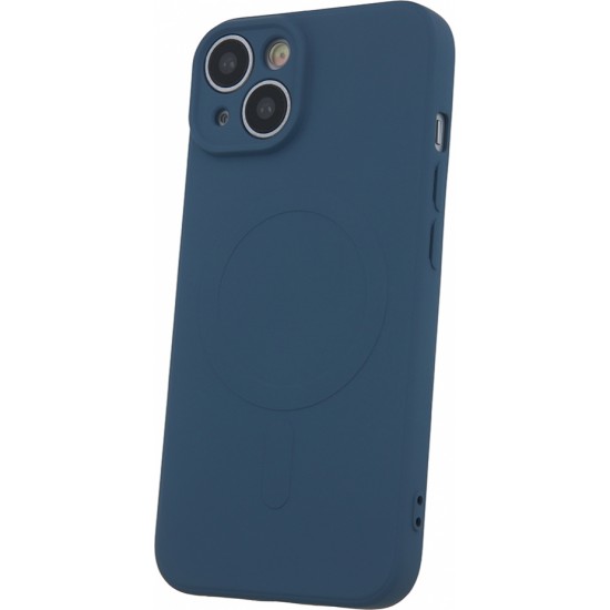 None Simple Color Mag case for iPhone 16 6,1" navy blue