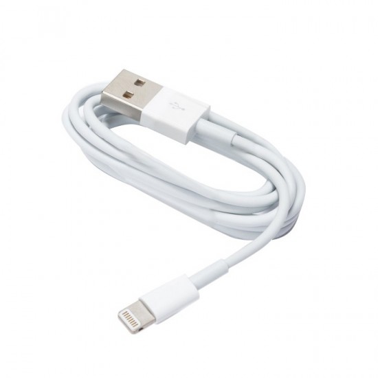 None Cable USB - Lightning 1,0 m 1A white bulk