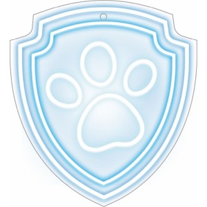 None Hanging neon LED Paw Patrol on plexiglass - Paw OW-130246