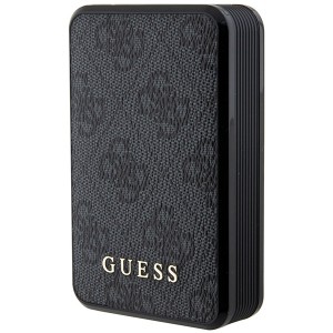 None Guess power bank 10000mAh 18W GUPB10DP4GEGK black PU Leather