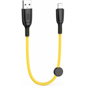 None XO cable NB247 USB - Lightning 0,25 m 6A yellow