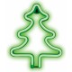 None Neon LED CHRISTMAS TREE green FLNE16 Forever Light