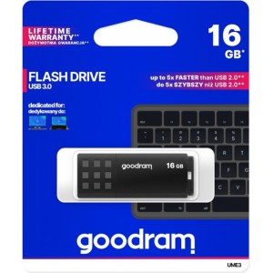 Goodram pendrive 16GB USB 3.0 UME3 black