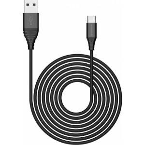 Riversong cable Alpha S USB - USB-C 1,0m 2,4A black CT32