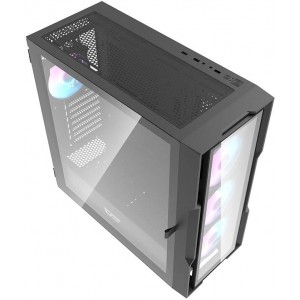 Darkflash DK431 GLASS computer case (black)