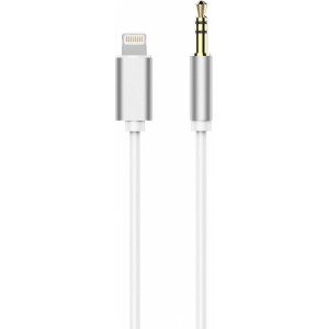 OEM Cable AUX Lightning (male) to Jack 3,5 mm (male) white