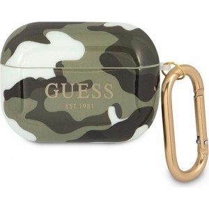 Guess case for APPLE AirPods Pro GUAPUCAMA (Camo Collection) khaki