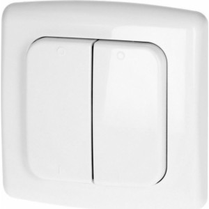 Orno Switch with 2 channels and radio transmitter, used for wireless control of flush-mounted switches and sockets (OR-SH-1751)