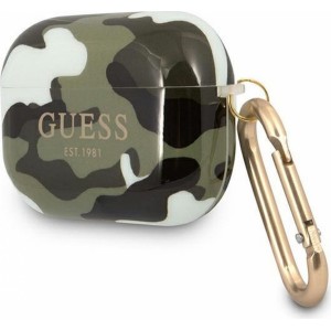 Guess case for APPLE AirPods Pro GUAPUCAMA (Camo Collection) khaki