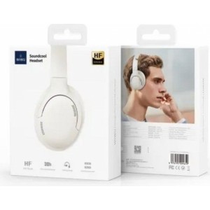 Wiwu - Soundcool Headset TD-02 Wireless Bluetooth Headphone - Ivory