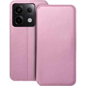 OEM DUAL POCKET Book case for XIAOMI Redmi Note 13 Pro 5G light pink